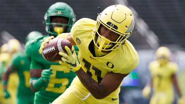 Troy Franklin 2021 Spring Game